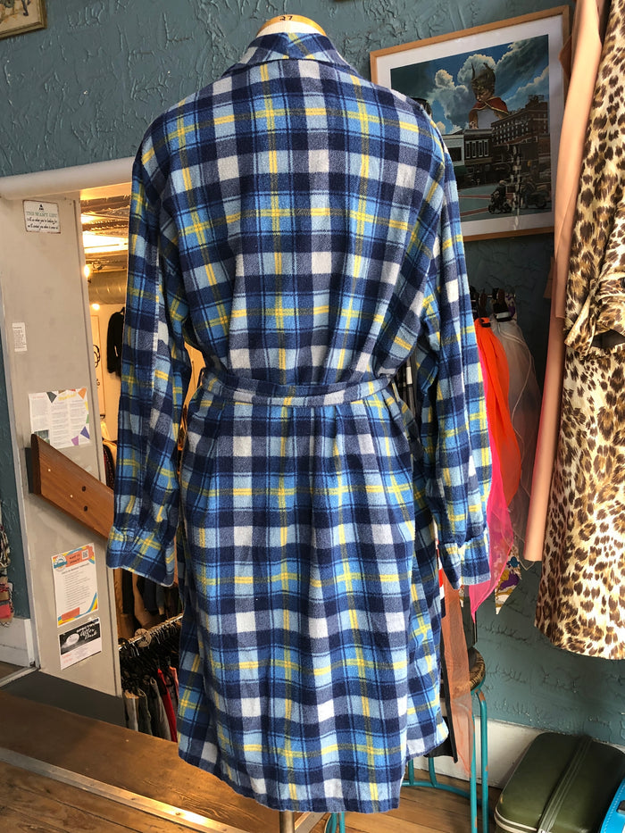 70s Towncraft Flannel Robe XL