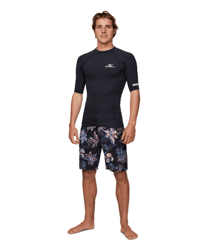 Clean & Mean SS Rash Guard - Black