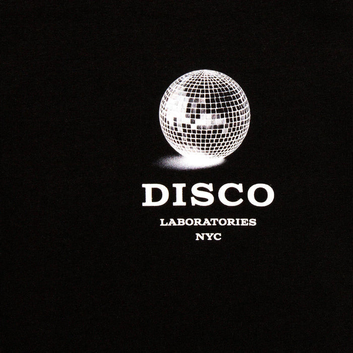 Ecology Disco Labs Back Print - Tank Tshirt - Black