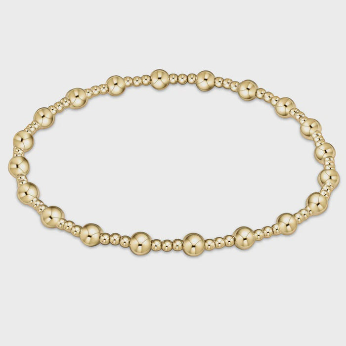 enewton 7.25" Extends Sincerity Gold 5mm Bracelet