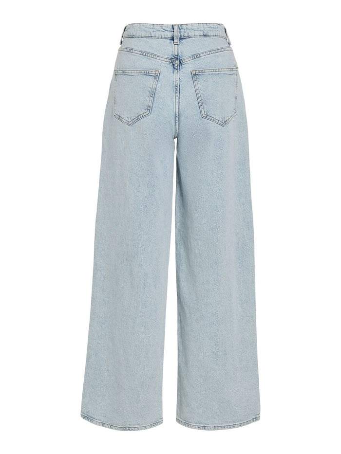 Freya Wide Leg Jeans Regular (Light Blue Denim)