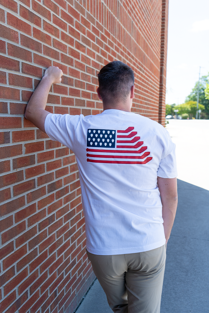 Gargoyles American Flag Tee