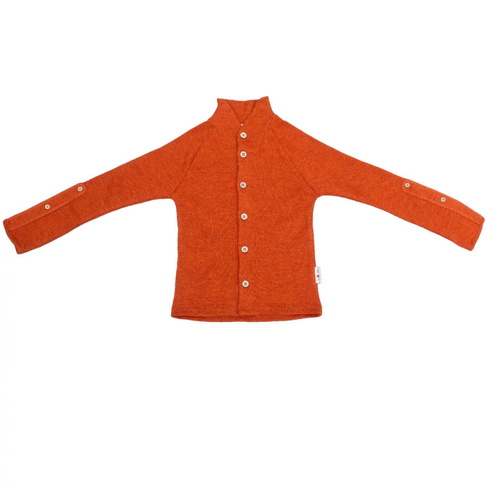 Gilet évolutif avec col en laine mérinos remontant Manymonths - Lilinappy