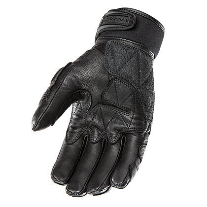 Grand National Glove Black: Drum Dyed Cowhide
designed by Joe Rocket®
Features:
Drum dyed cowhide outer
Molded knuckle pr
