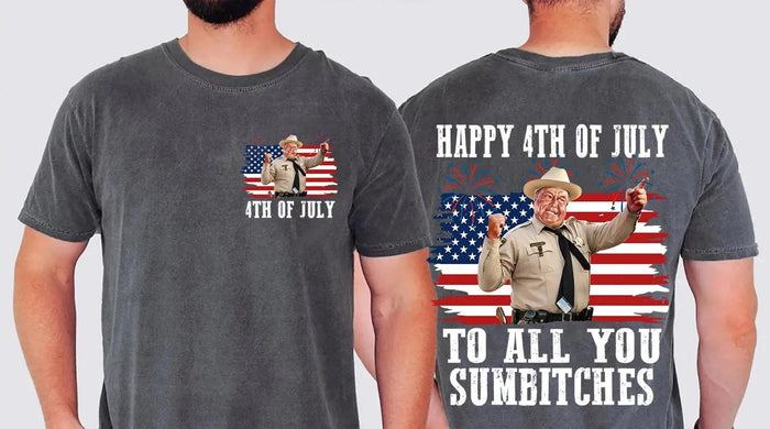 Happy 4th of July Comfort Color T-Shirt