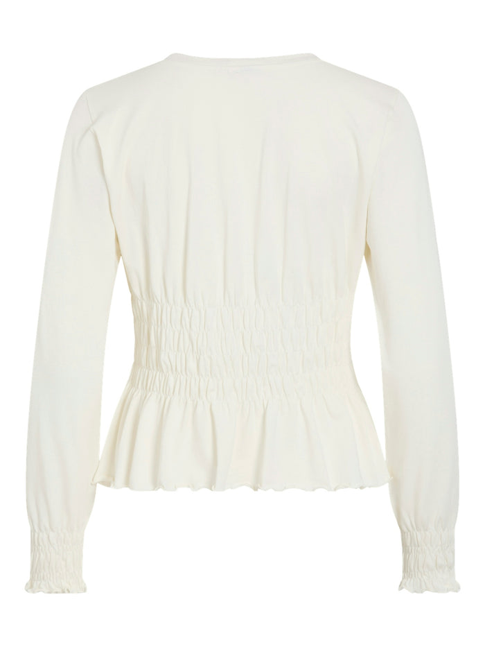 Kiki Shirred Top (Birch)