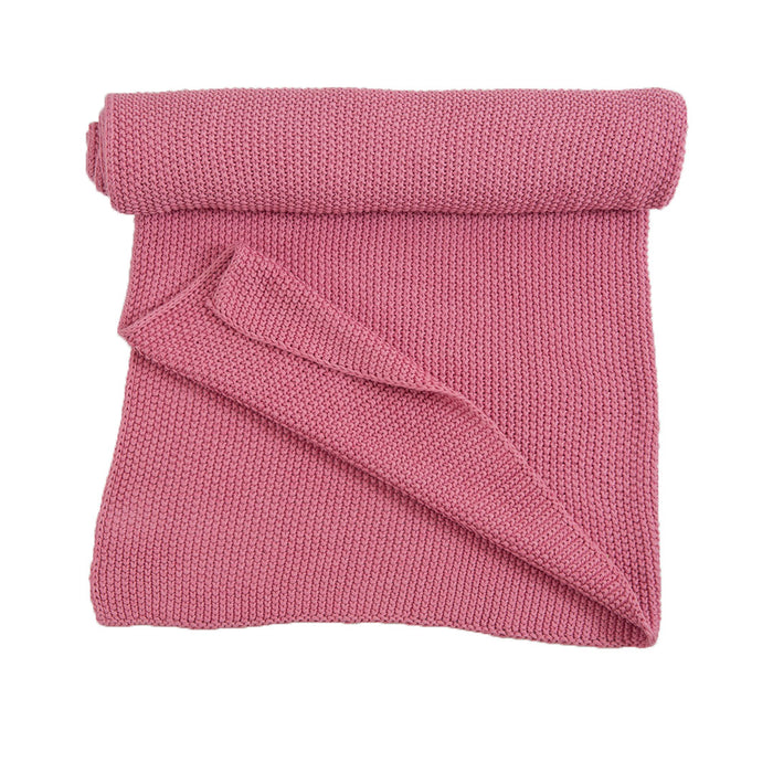 Knitted AC Blanket/Quilt for Baby | 100% Cotton| Reversible