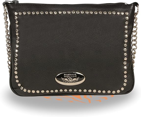Medium Studded Bag Black: Medium Studded Bag Black
9