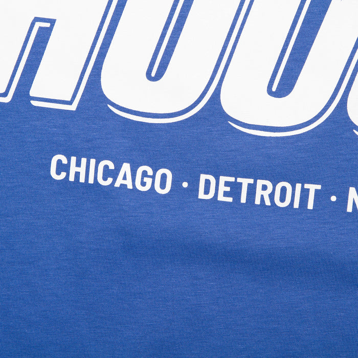 Peak House Back Print - Tshirt - Blue