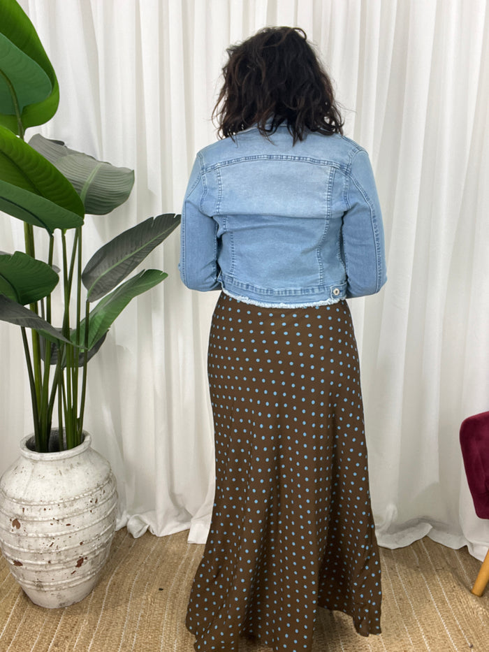 Pia Polka Dot Skirt