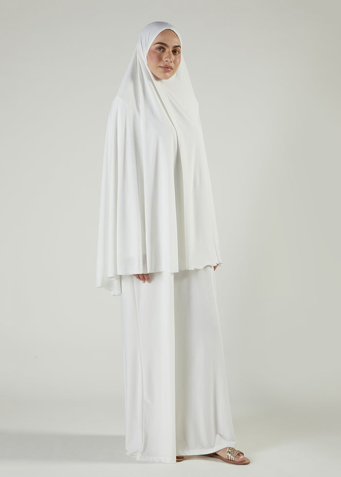 Prayer Abaya Set Ivory