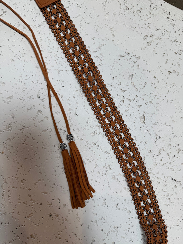 Rukus Tie Belt - Tan