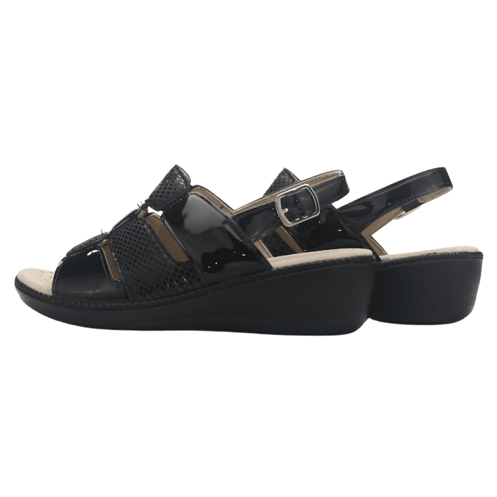 Sandalia Mujer Chalada Lupe-85 Negro Casual Sandalias Chalada