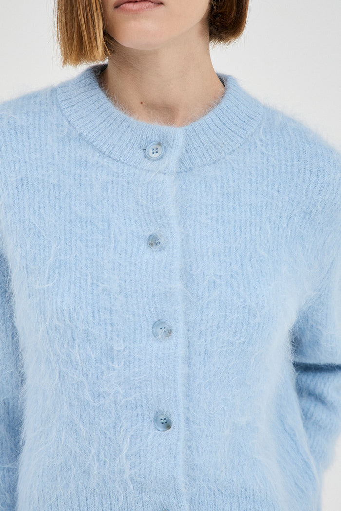 The Fluffy Alpaca Cardigan