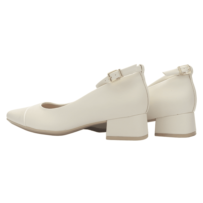 Zapato Mujer Beige Comfortflex 2595403 Casual Tacones Bajos Comfortflex