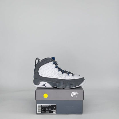 AIR JORDAN 9 FLINT GREY FRENCH BLUE HV4574-100 SIZE 4.5/6W GS