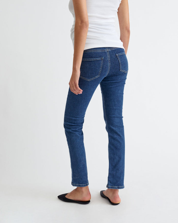 01 Straight Fit - Washed Blue - Ilouity