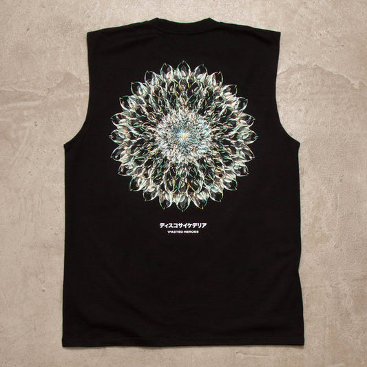 052 Disco Psychedelia - Tank Tshirt - Black