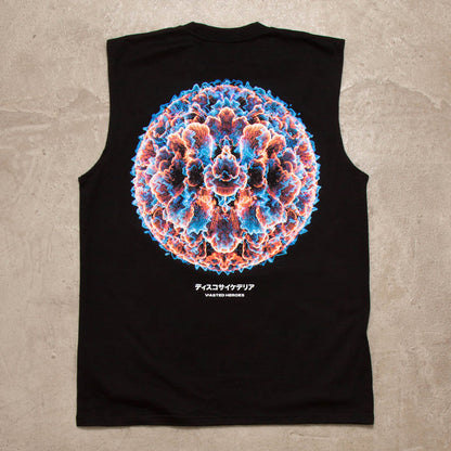 053 Disco Psychedelia - Tank Tshirt - Black