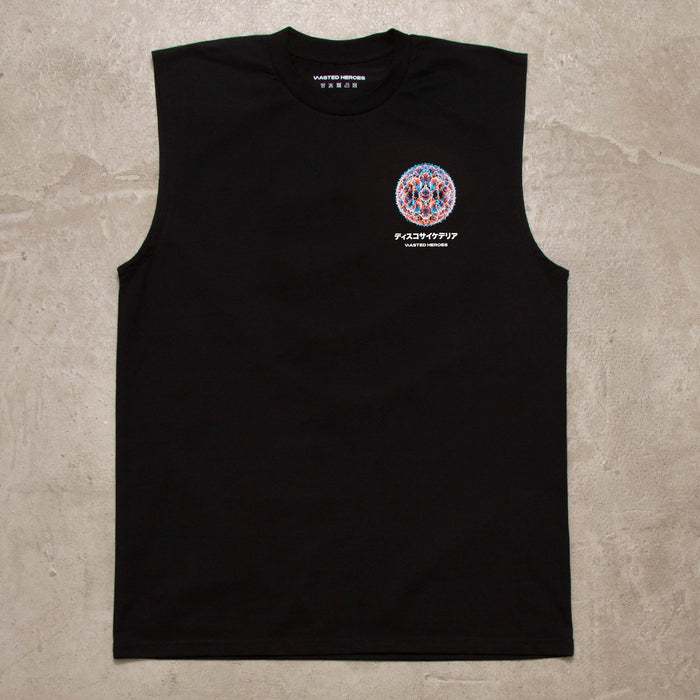 053 Disco Psychedelia - Tank Tshirt - Black