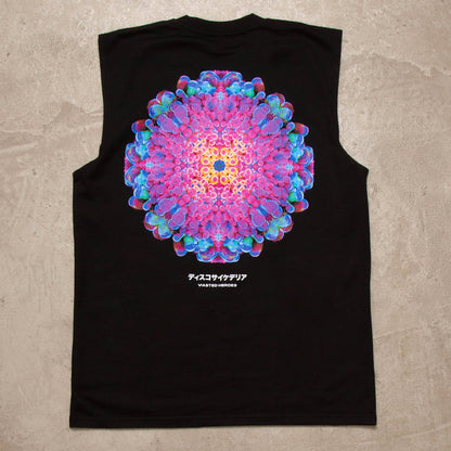 054 Disco Psychedelia - Tank Tshirt - Black