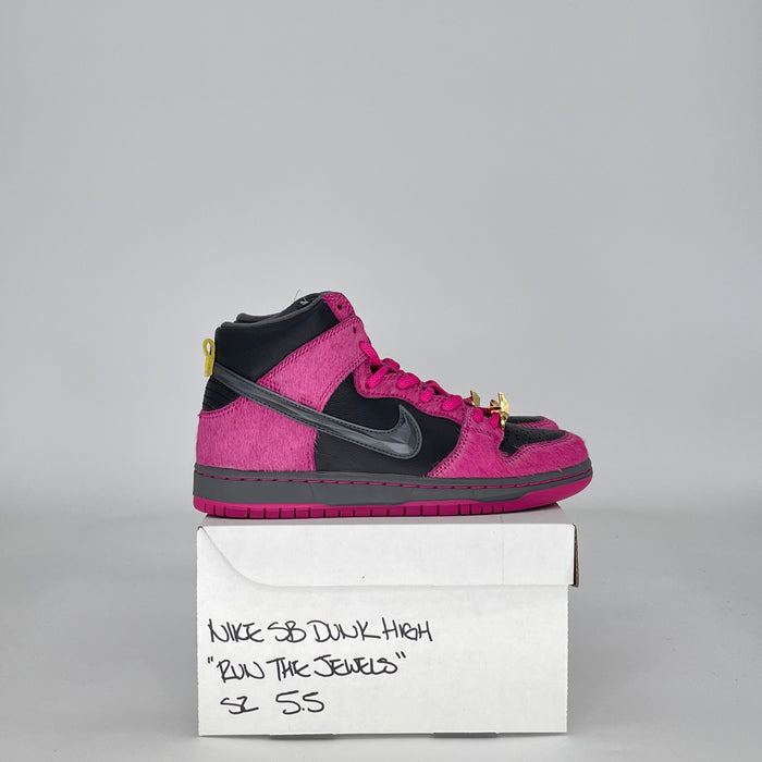 NIKE SB DUNK HIGH RUN THE JEWELS DX4356-600 SIZE 5.5/7W
