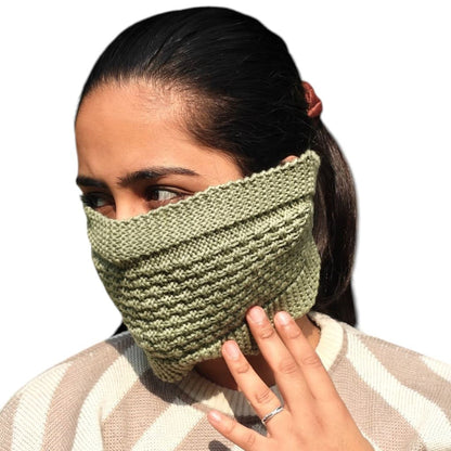 100% Wool Knit bandana