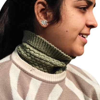 100% Wool Knit bandana