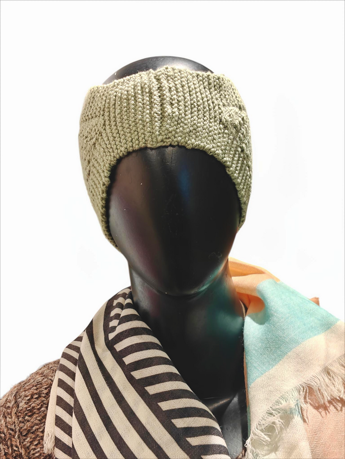 100% Wool Knit bandana
