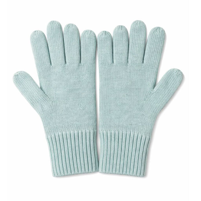 100% Wool Knit Gloves – Sage Green | Warm & Soft Winter Gloves