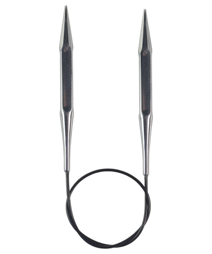 16 Inch Knitter's Pride Nova Cubics Platina Circular Needle-Needles-Knitter's Pride-US 10, 6.0 mm-Alpaca Direct