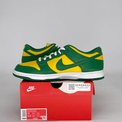 NIKE DUNK LOW BRAZIL CU1727-700 SIZE 13/14.5W