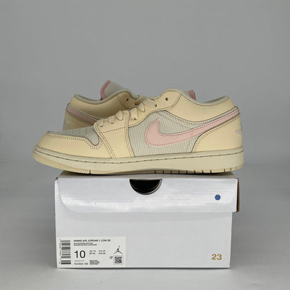 AIR JORDAN 1 LOW SEERSUCKER W FQ1925-100 SIZE 8.5/10W