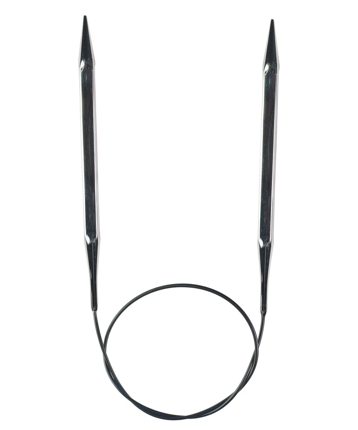 24 Inch Knitter's Pride Nova Cubics Platina Circular Needle-Needles-Knitter's Pride-US 10.5, 6.5 mm-Alpaca Direct