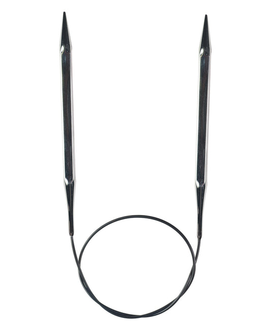 24 Inch Knitter's Pride Nova Cubics Platina Circular Needle-Needles-Knitter's Pride-US 10.5, 6.5 mm-Alpaca Direct
