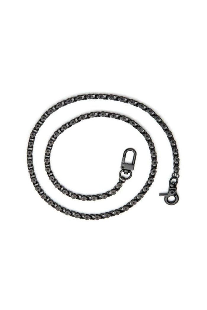 28" Box Bike Black Chain: Length: 28"Black Matte Stainless SteelBox Bike ChainHigh Quality Chain
