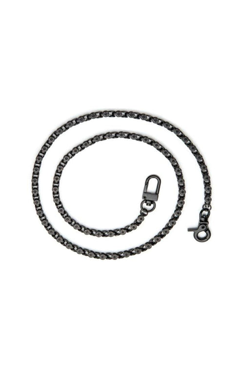 28" Box Bike Black Chain: Length: 28"Black Matte Stainless SteelBox Bike ChainHigh Quality Chain