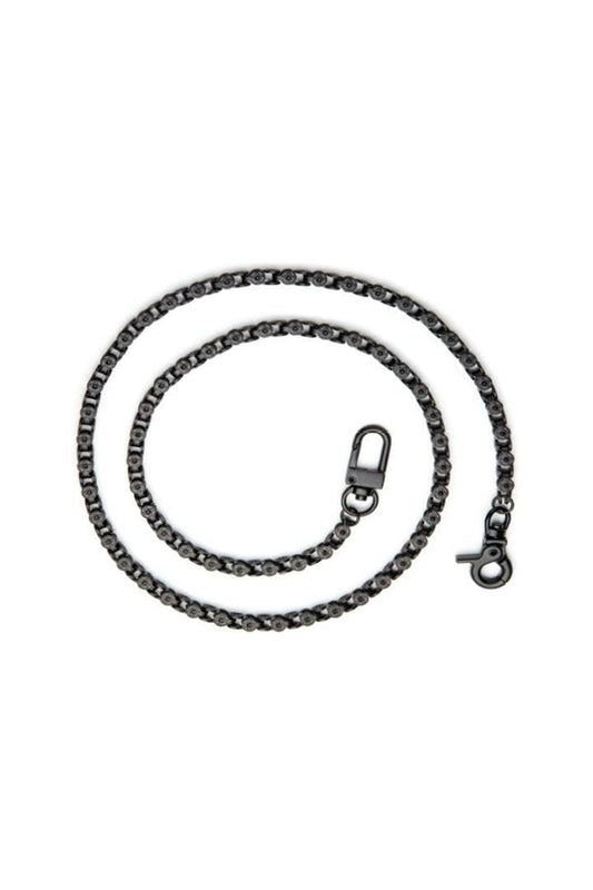 28" Box Bike Black Chain: Length: 28"Black Matte Stainless SteelBox Bike ChainHigh Quality Chain