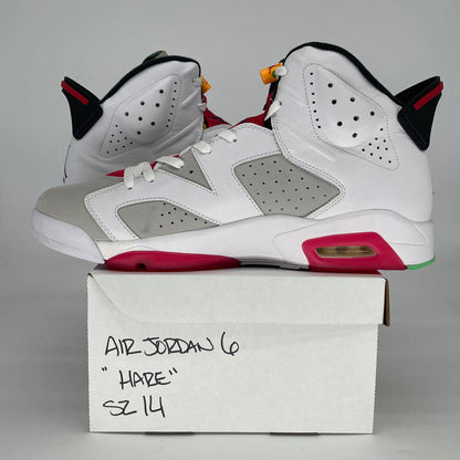 AIR JORDAN 6 HARE CT8529-062 SIZE 14/15.5W