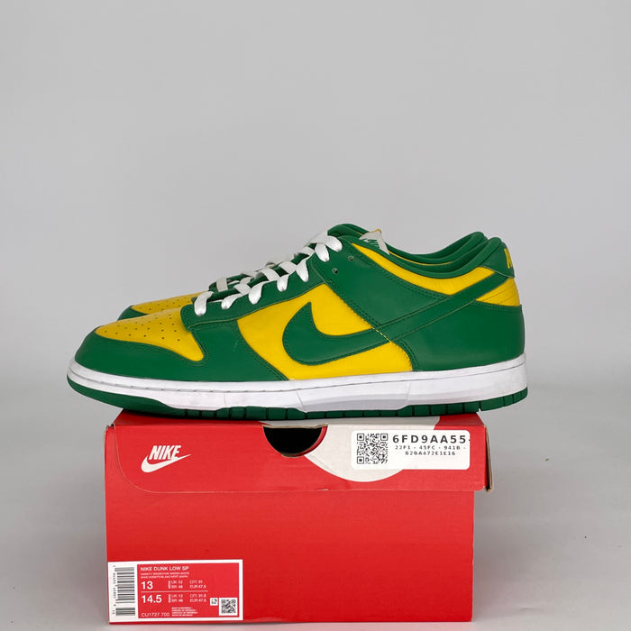 NIKE DUNK LOW BRAZIL CU1727-700 SIZE 13/14.5W
