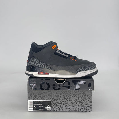 AIR JORDAN 3 FEAR PACK CT8532-080 SIZE 8/9.5W