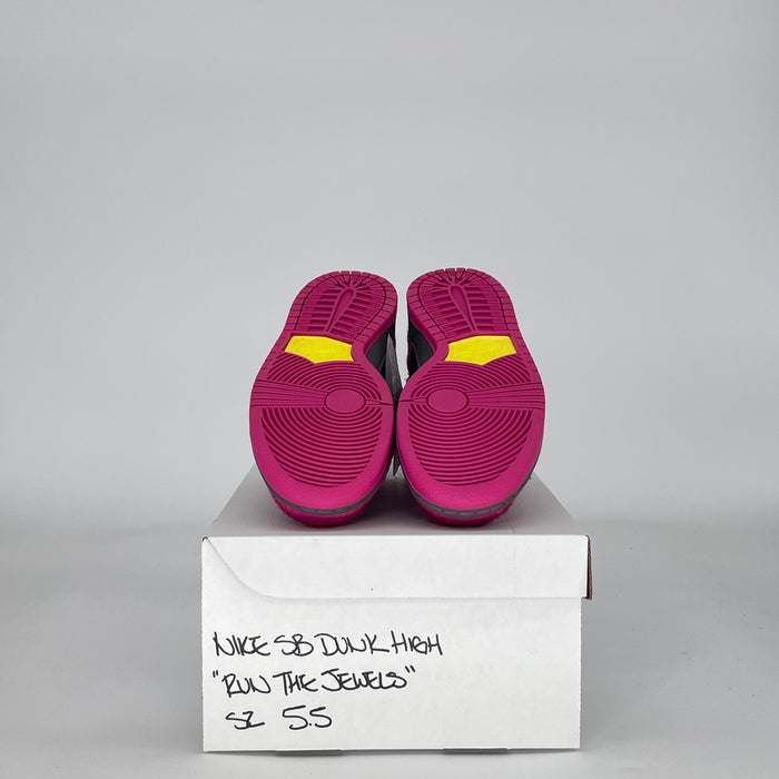 NIKE SB DUNK HIGH RUN THE JEWELS DX4356-600 SIZE 5.5/7W