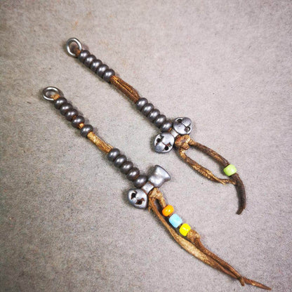 6mm Cold Iron Prayer Bead Counters - Tibetan Buddhist art, view 6