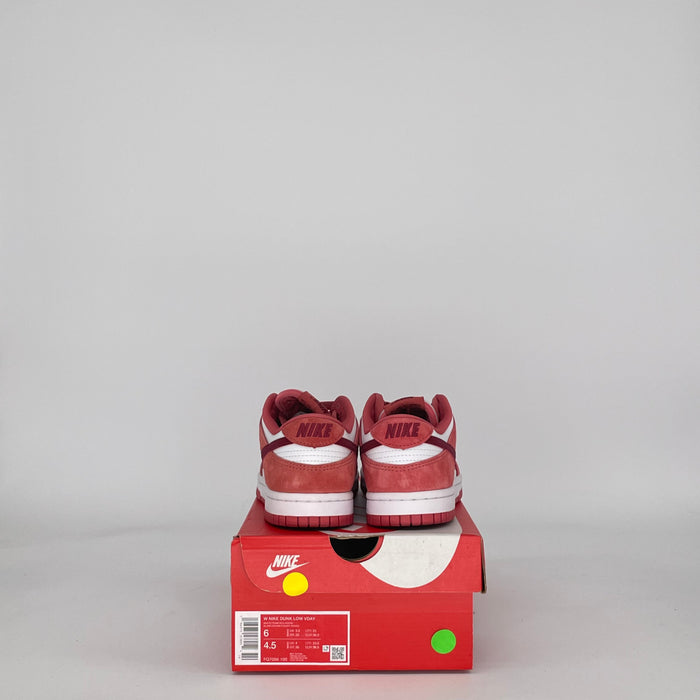 NIKE DUNK LOW VALENTINES DAY FQ7056-100 SIZE 4.5/6W GS