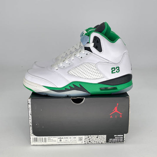 AIR JORDAN 5 LUCKY GREEN W DD9336-103 SIZE 6.5/8W