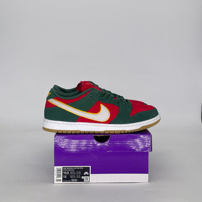 NIKE SB DUNK LOW SEATTLE SUPERSONICS FZ1287-300 SIZE 10.5/12W