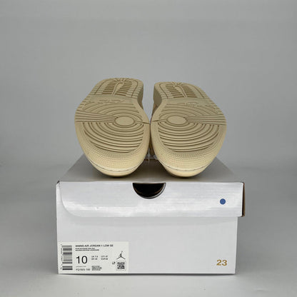 AIR JORDAN 1 LOW SEERSUCKER W FQ1925-100 SIZE 8.5/10W