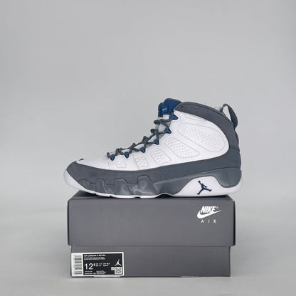 AIR JORDAN 9 FLINT GREY FRENCH BLUE HV4794-100 SIZE 12.5/14W