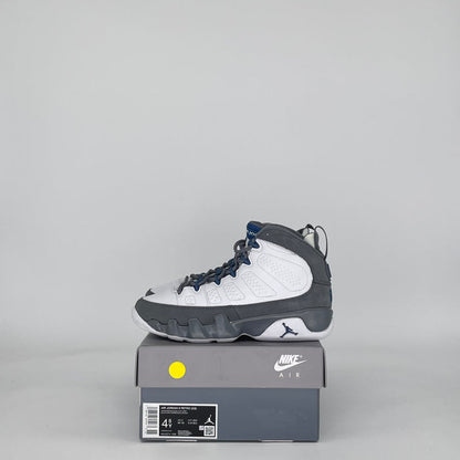 AIR JORDAN 9 FLINT GREY FRENCH BLUE HV4574-100 SIZE 4.5/6W GS