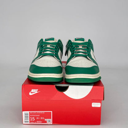 NIKE DUNK LOW LOTTERY PACK MALACHITE GREEN DR9654-100 SIZE 15/16.5W